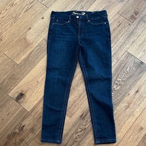 Seven7 Dark Blue Women's Skinny Jeans